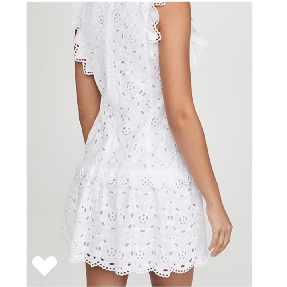 Rebecca Taylor Sleeveless Mina Eyelit Dress - Picture 3 of 15